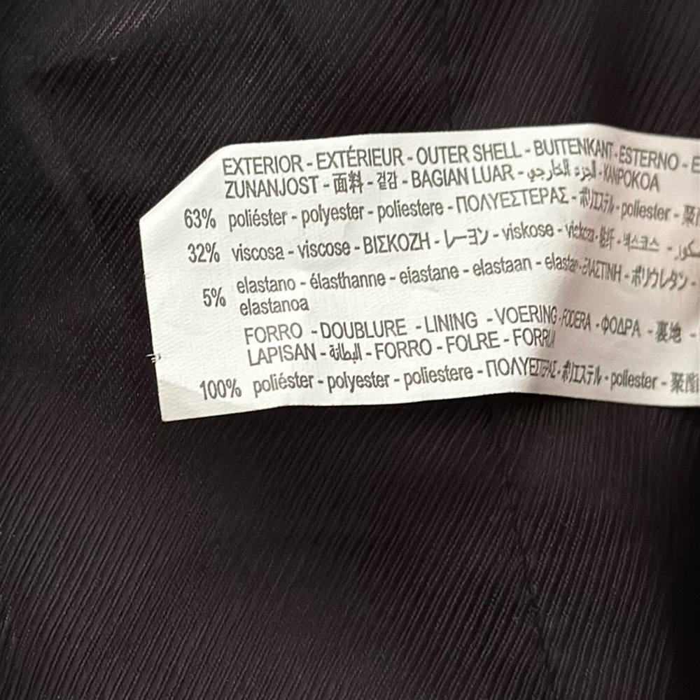 Zara Checkered Double Breasted Blazer - image 7